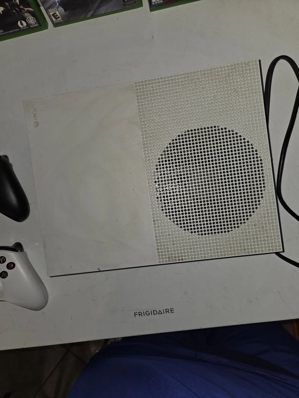 Microsoft Xbox One S Slim White Console with Disc Slot